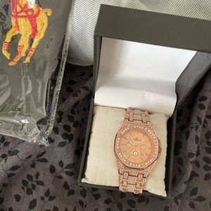 AP flooded rose gold